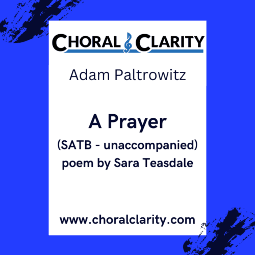 A Prayer Teasdale