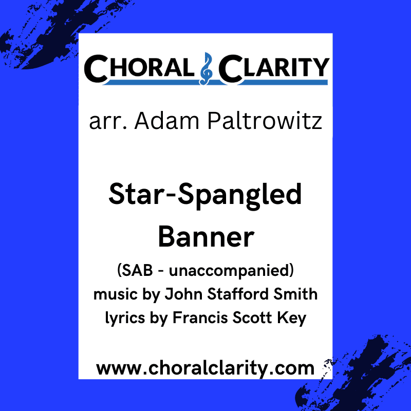 Star-Spangled Banner Choir sheet music