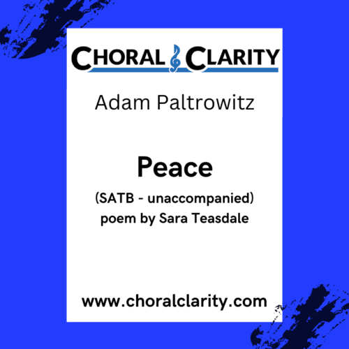 Teasdale choir SATB