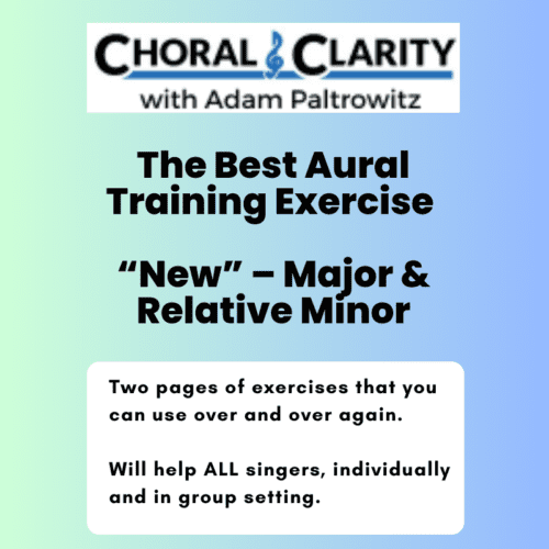 The Best Aural Training Exercise - "New" - Major & Relative Minor
