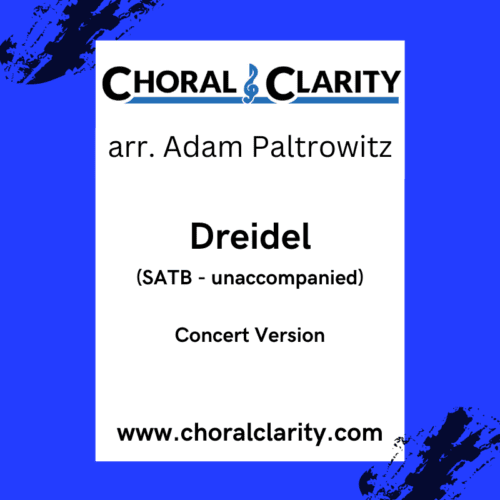 Dreidel choir arrangement