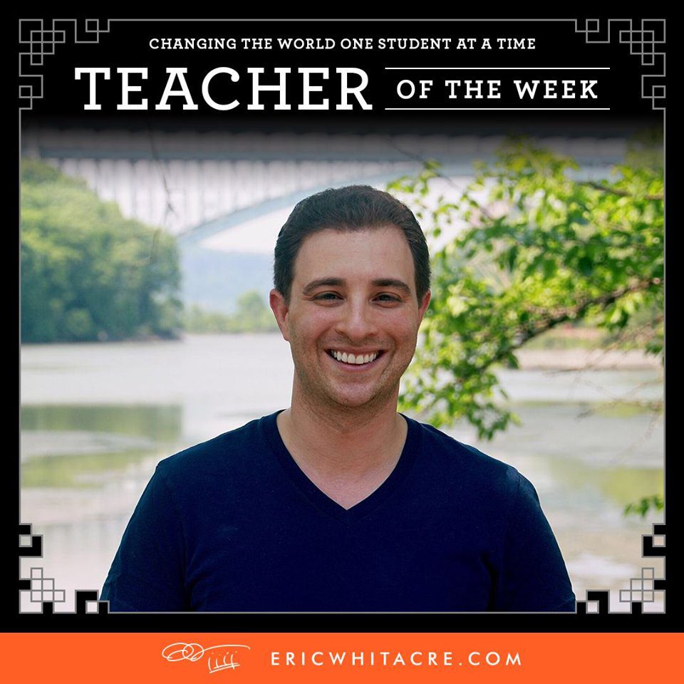Eric Whitacre’s “Teacher of the Week” – My Thoughts