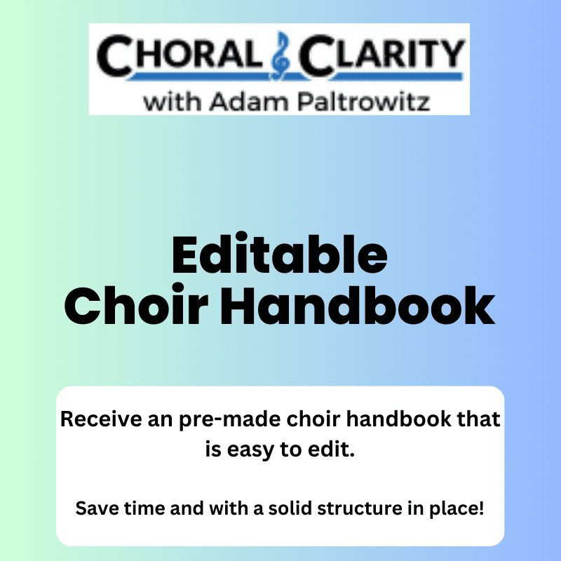 choir handbook
