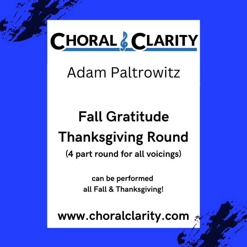 Thanksgiving/Fall Gratitude Round - (4 parts)