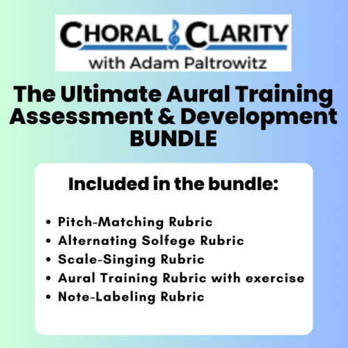 The Ultimate Aural Training Assessment & Development Bundle