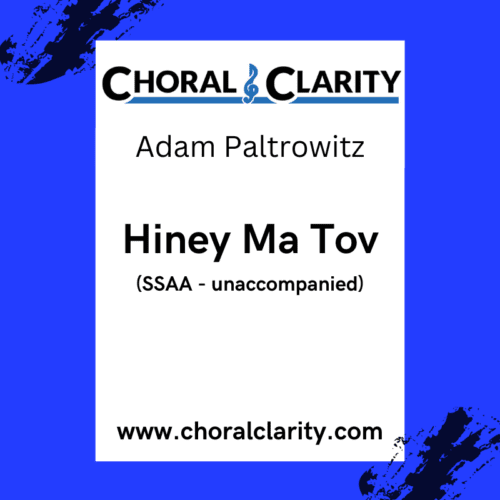 Hiney Ma Tov (SSAA)
