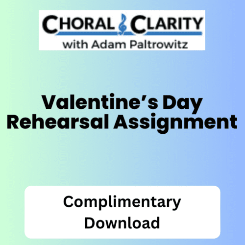 Valentine's Day Rehearsal Assignment