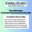 Cover Page to Concert Choir Bundle Product
