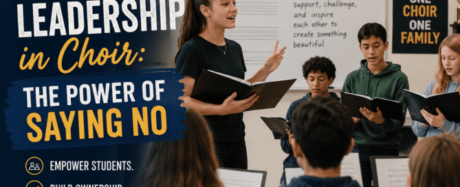 student leadership in choir