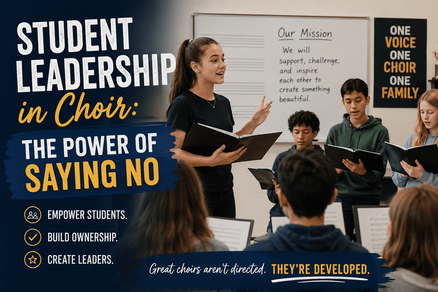 Student Leadership in Choir: The Power of Saying No